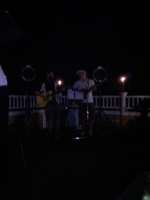 Playing on the deck