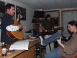 Marc and Brian jamming with a little help from Doug